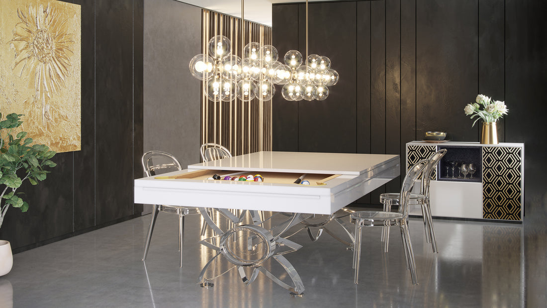 Dinner and a Pool Table