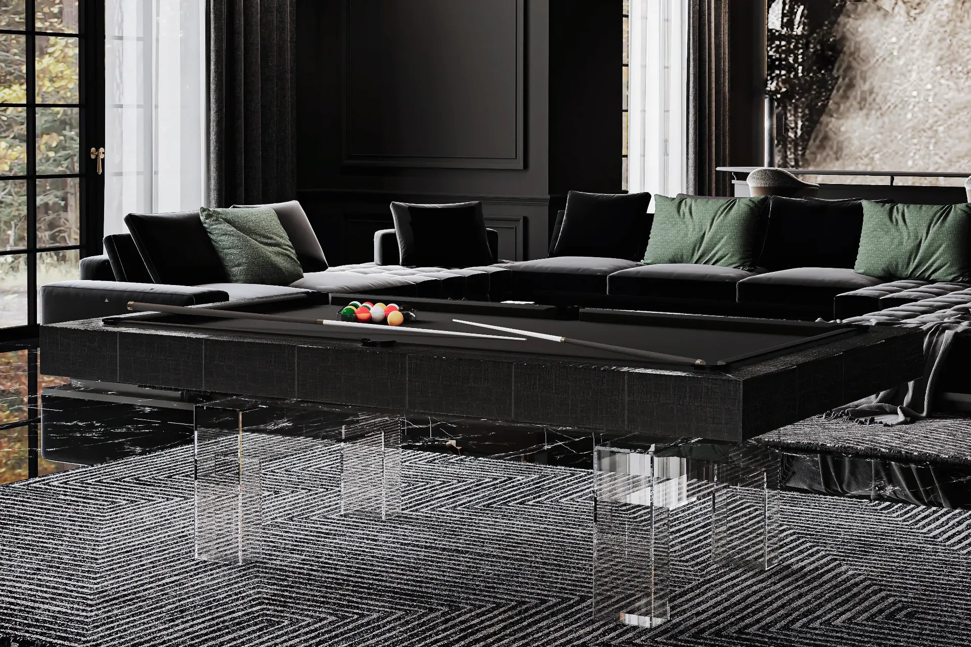 Arock Croc Pool Table
