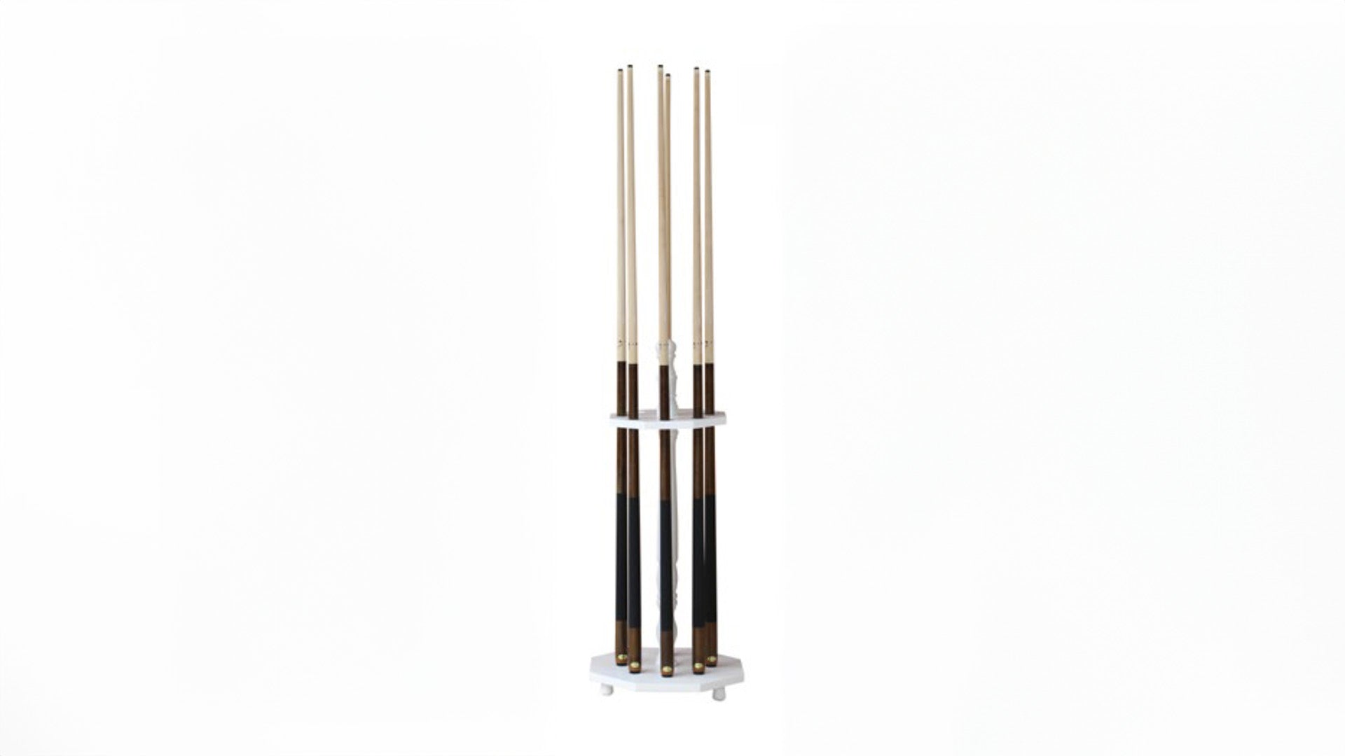 Conoid Floor Cue Rack