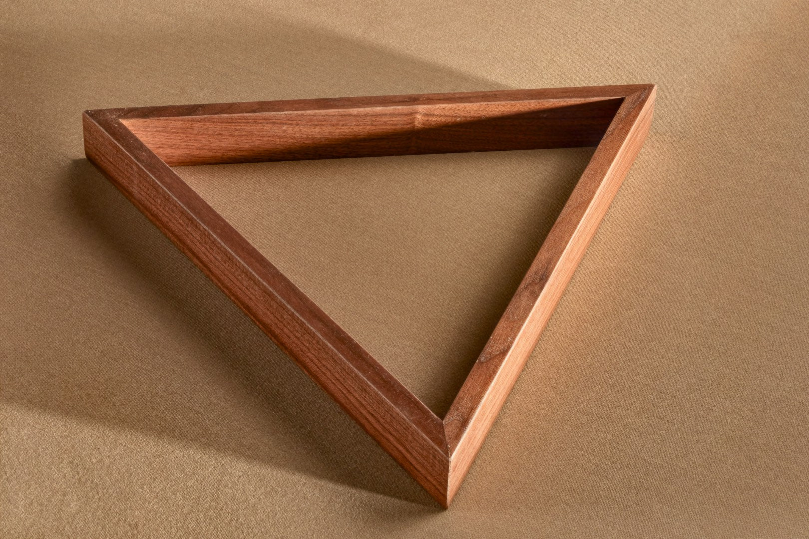 Custom Wood Triangle Rack