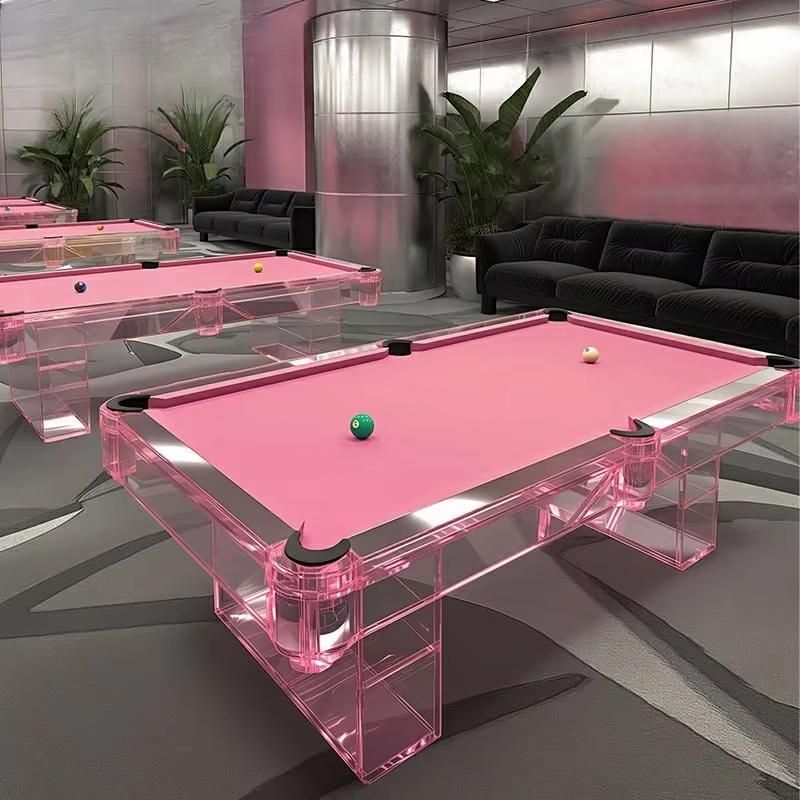 Glass and Acrylic Pool Tables: The Ultimate Upgrade for Contemporary Luxury Spaces
