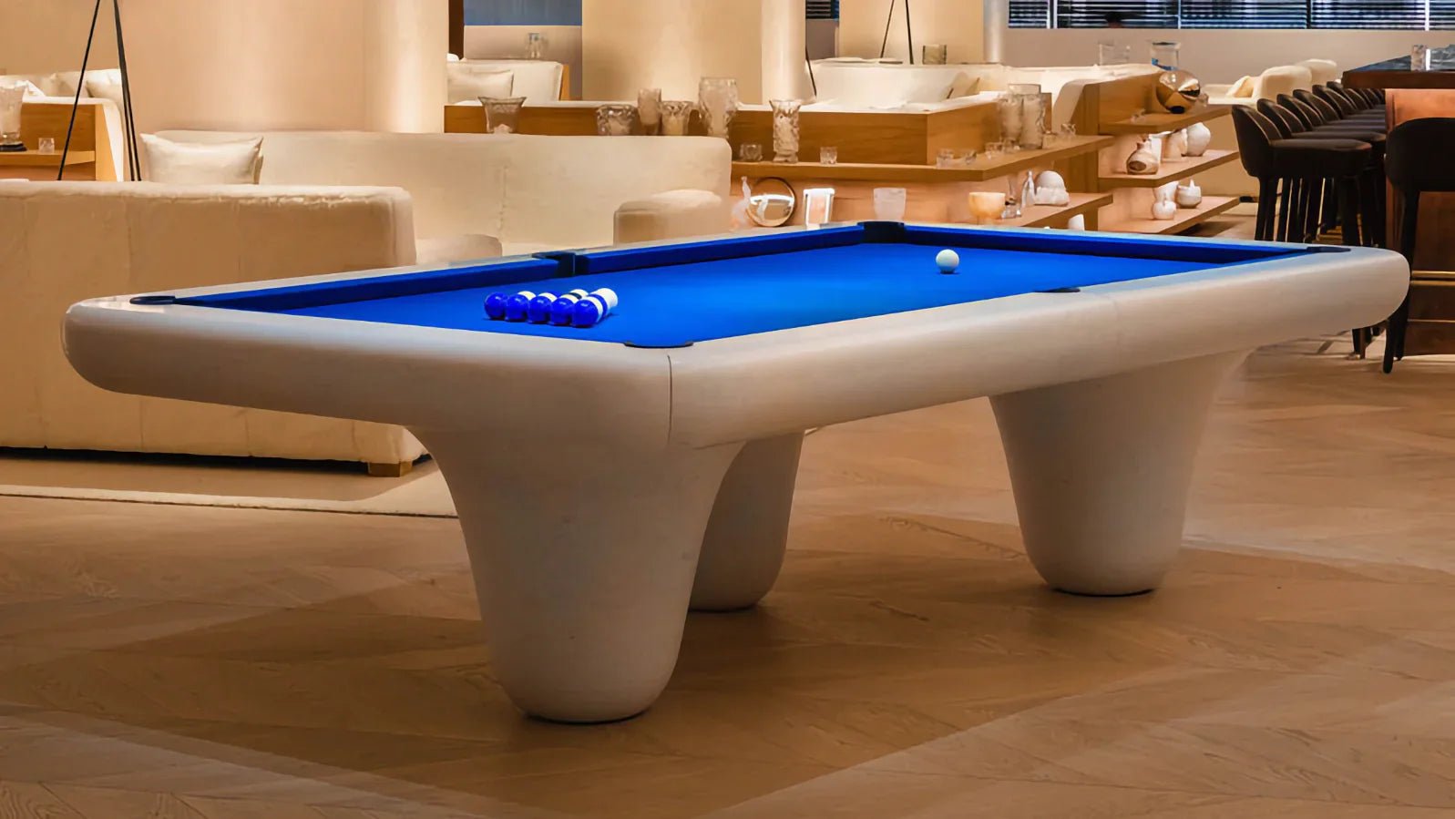 PeaksPool Table by Emmanuel Levet Stenne at The Madrid Edition Hotel