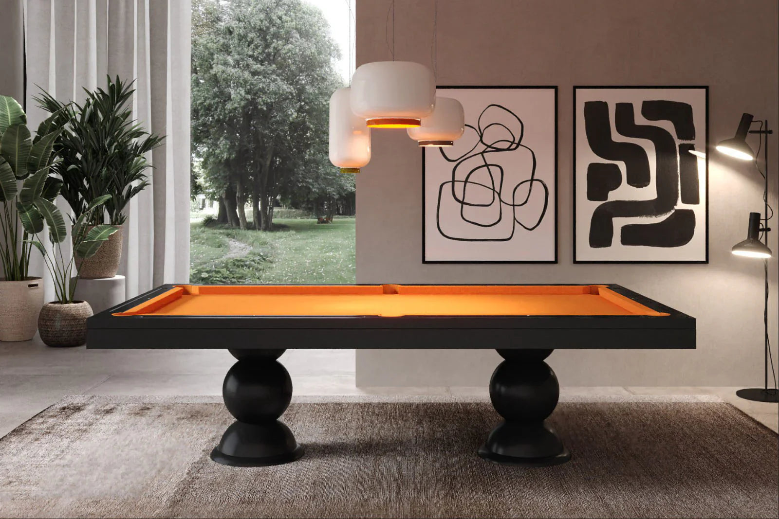 Turquoise Pool Table Top Modern Pool Table Colors: Elevate Your Interior Design – Black ...