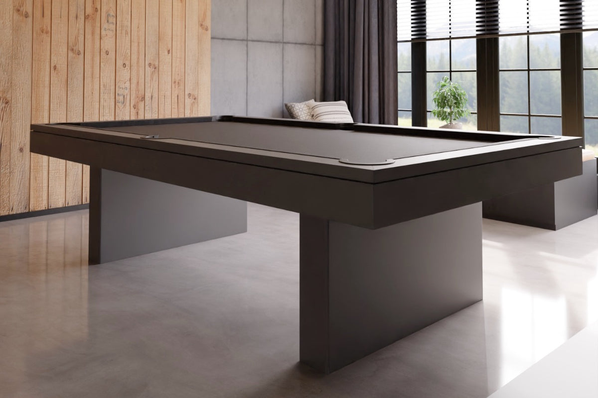 Black Label Billiards Luxury Modern Black Pool Table