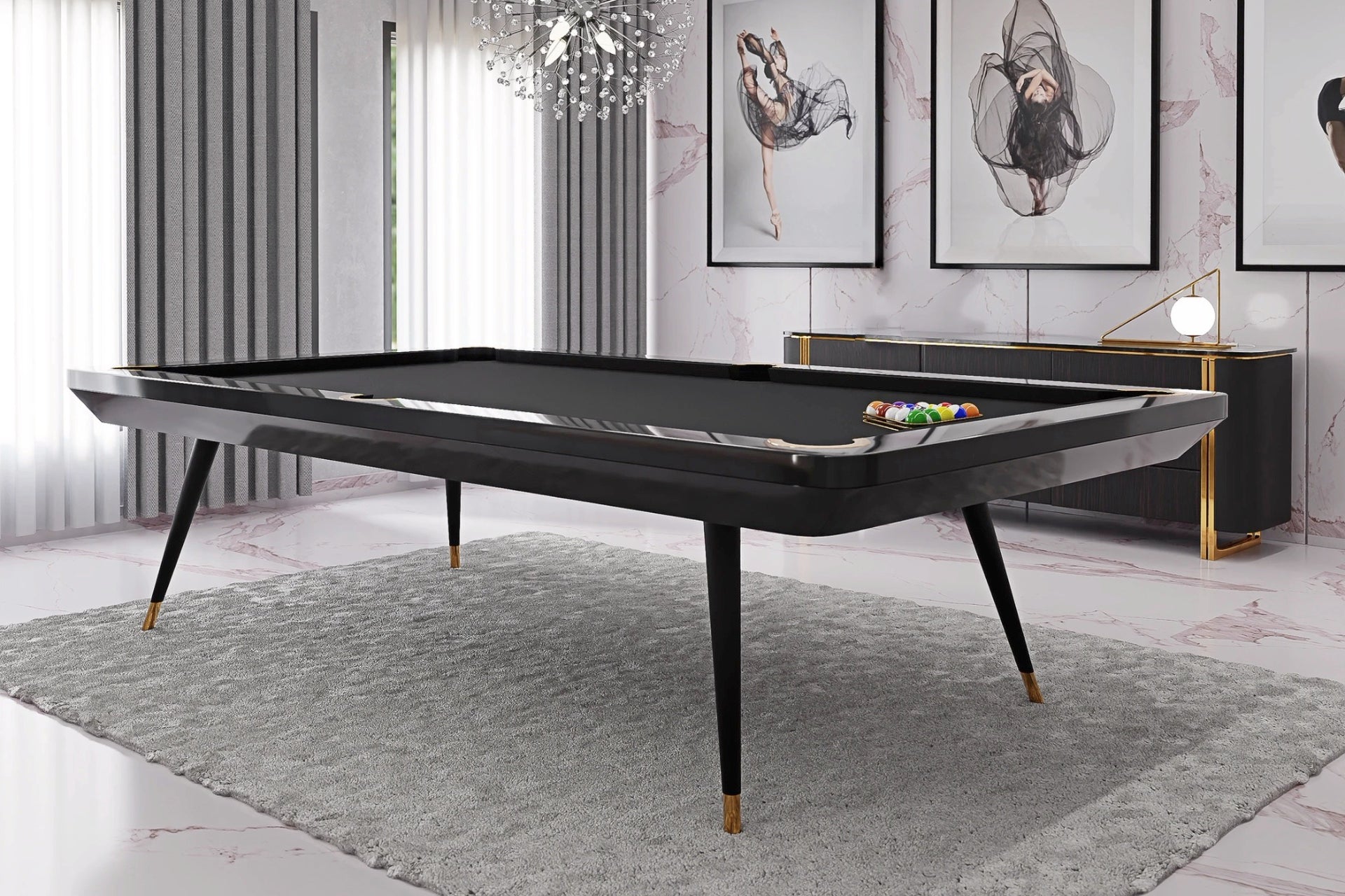 Custom Pool Tables – Black Label Billiards