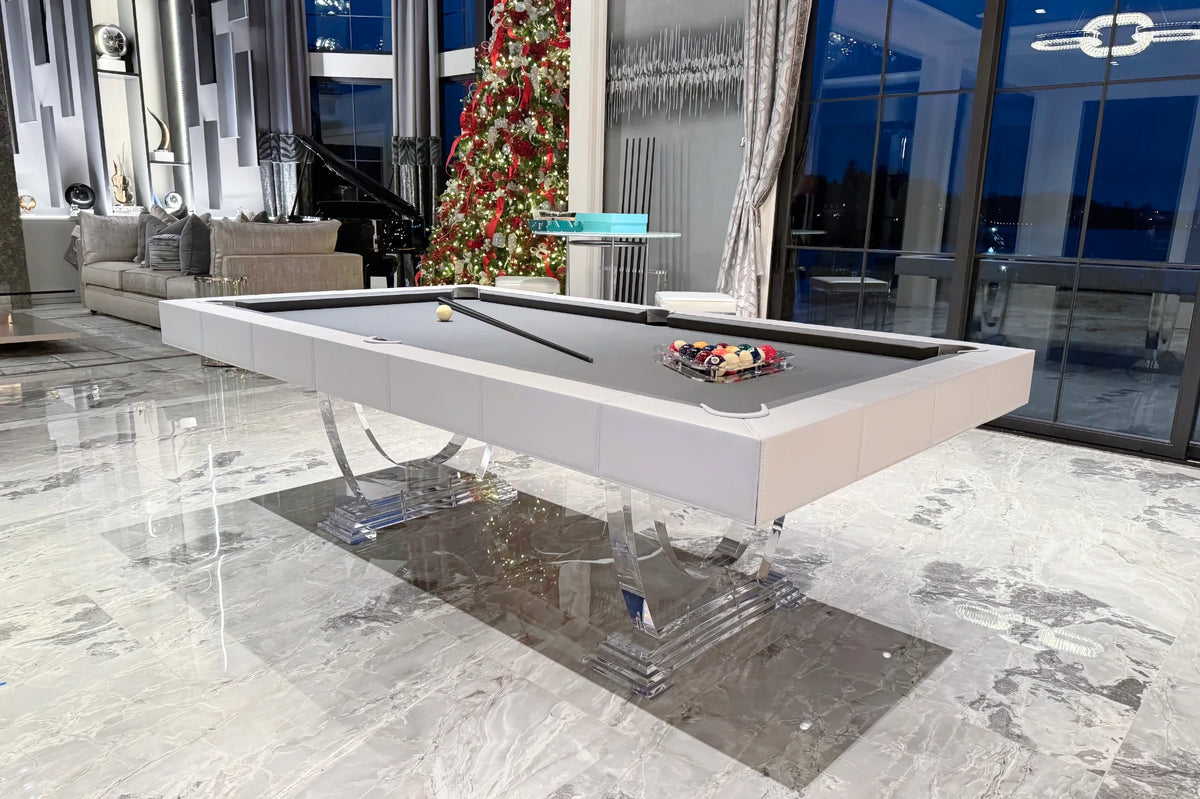 Nairobi Leather Pool Table