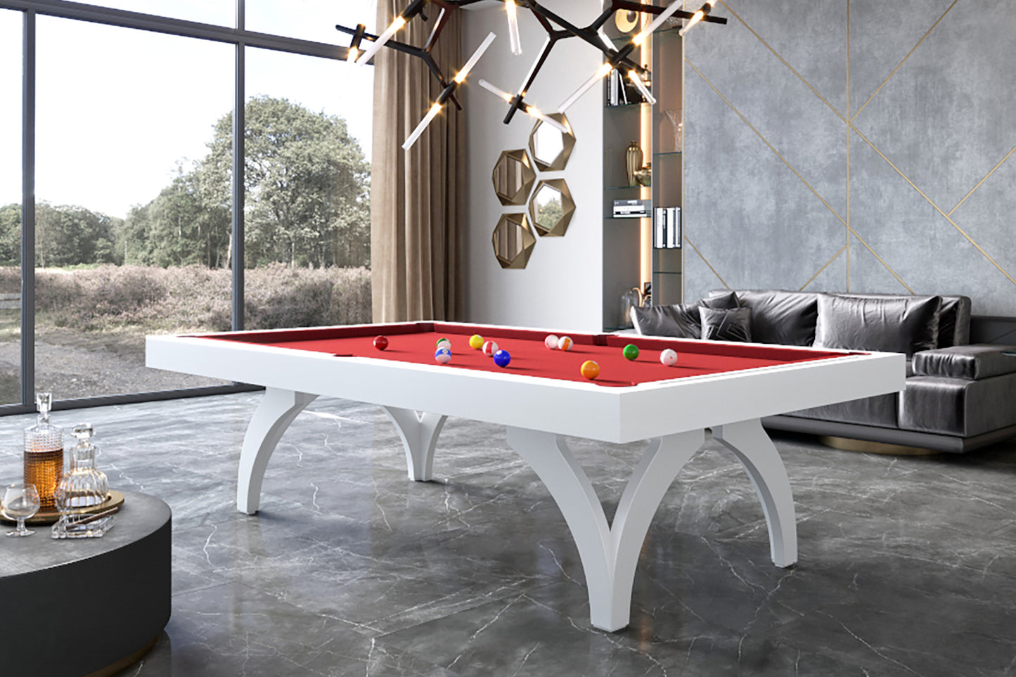 Sereno - Contemporary Pool Tables – Black Label Billiards